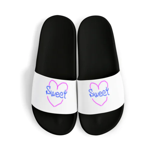 sweetロゴ Sandals