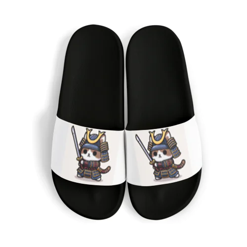 武士にゃんこ Sandals