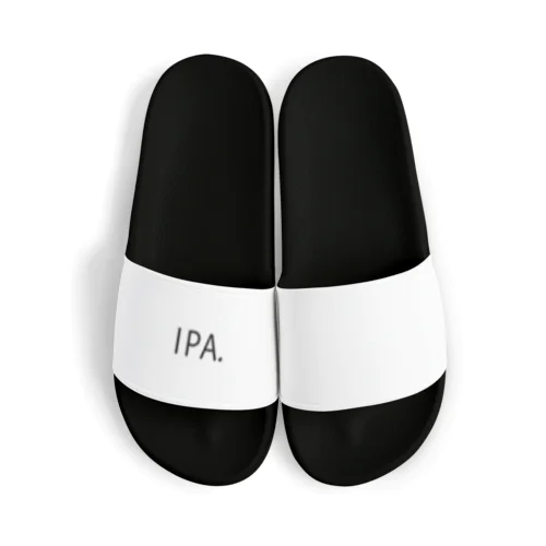 IPA.（ブラックロゴ） Sandals