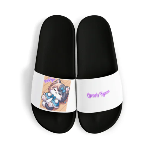 りこりすにゃんと「半々にゃんと」 Sandals