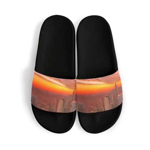 「都会風景」グッズ Sandals