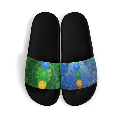 宇宙曼荼羅　緑の奇跡 Sandals