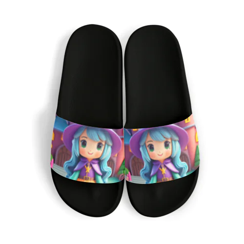 魔法の城の小さな魔女 Sandals