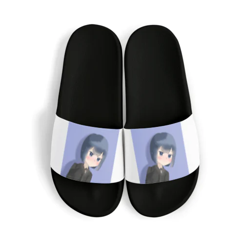 名無しの青髪の女の子 Sandals