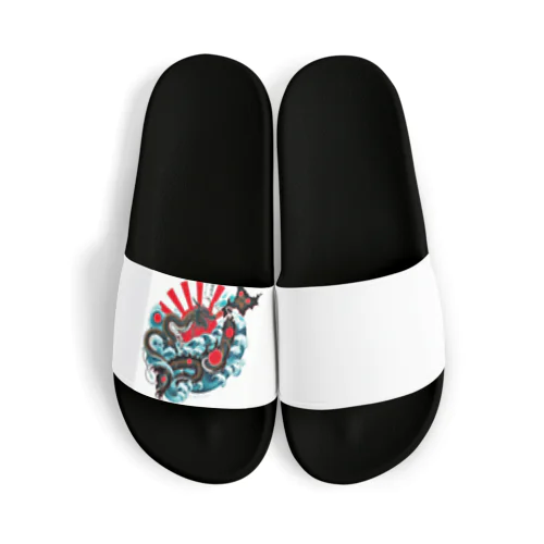 守り龍 Sandals