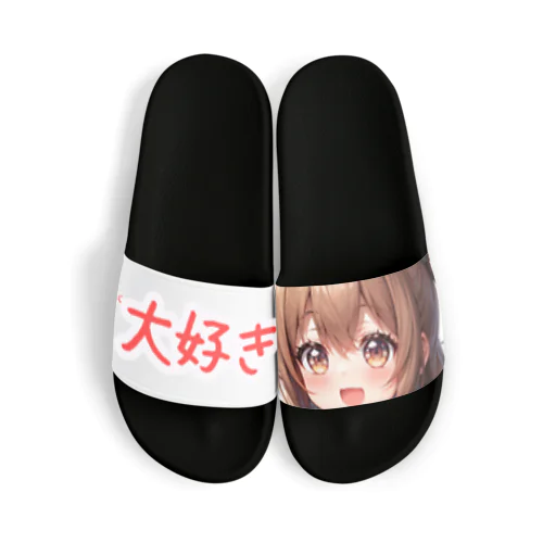 あやめの大好き（お肉が）グッズ Sandals