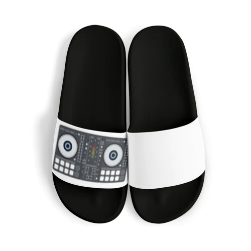 シンプルなDJコントローラーのイラストです! Sandals