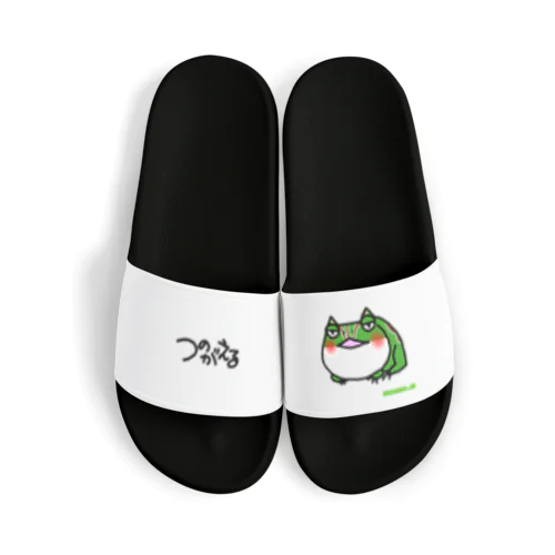 くらんうぇるのつのがえる Sandals