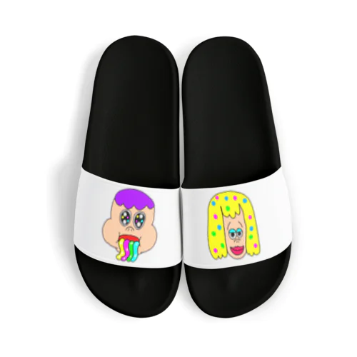 カラフルファミリー Sandals