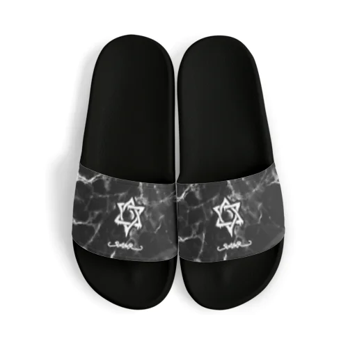 melt hexagram Sandals