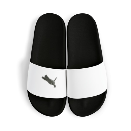リアル黒猫2 Sandals