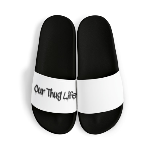 Thug Life tee Sandals