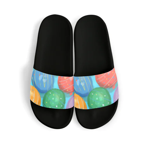 夏祭り(ヨーヨー) Sandals