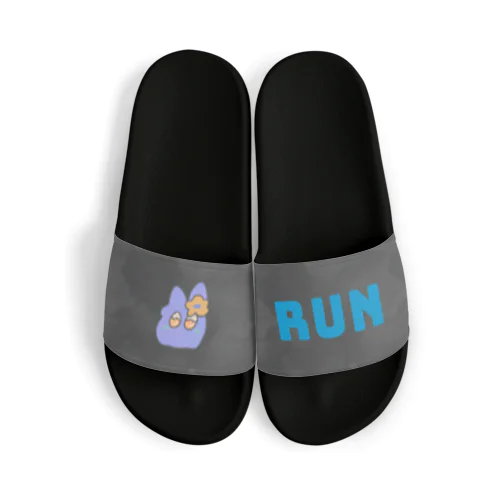 BLACK👽RUN!第一話「サンダルでダッシュ」 Sandals