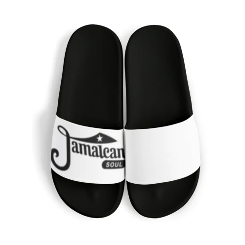 Jamaican Soul BLACK Sandals