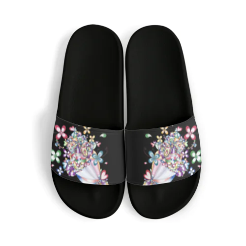 infirich flowers Sandals