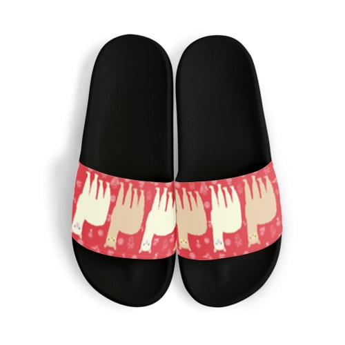 アルパカサンダル赤 Sandals