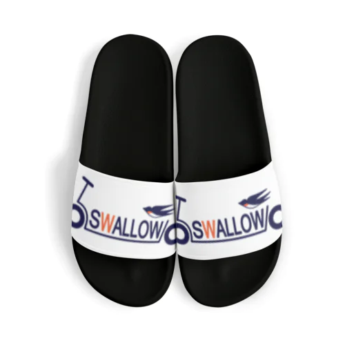 キックボード風スワローロゴ Sandals