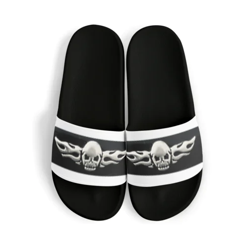 SKULL_WING Sandals