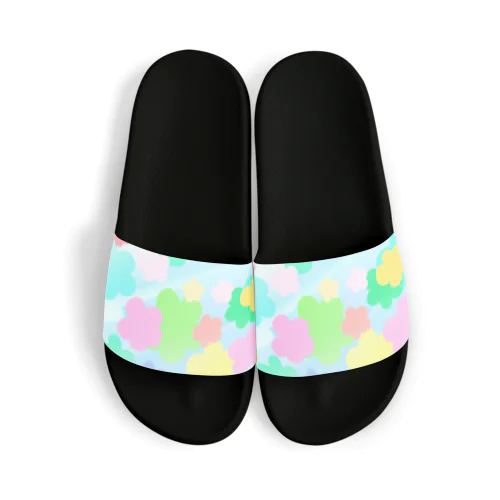 クリスタルフラワー(花柄） Sandals
