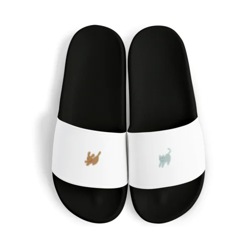 猫と犬 Sandals