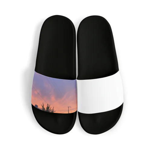 武庫川の夕焼け Sandals