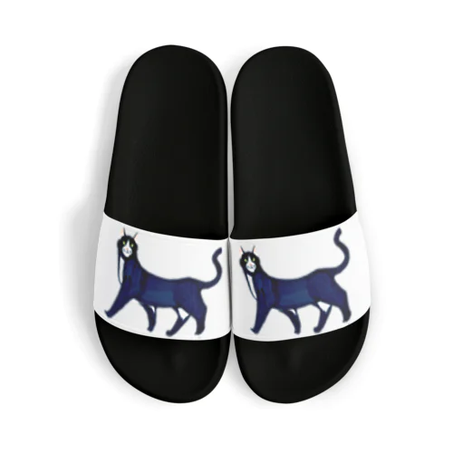 ハチワレねこ Sandals