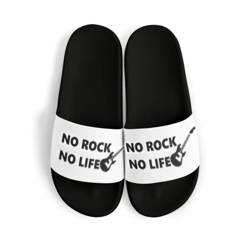 NO ROCK NO LIFE Sandals