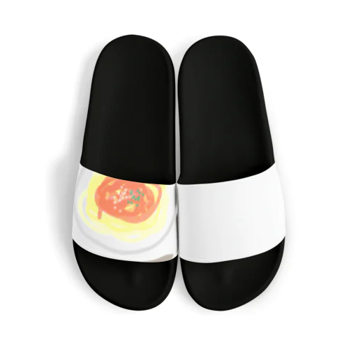 お箸で食べるパスタ(ミートソース) Sandals