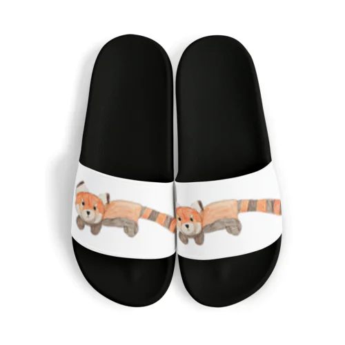 小熊貓＜レッサーパンダ＞ Sandals