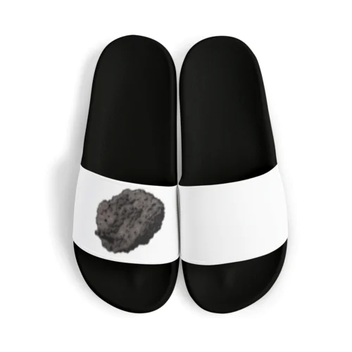ゴツゴツの隕石 Sandals
