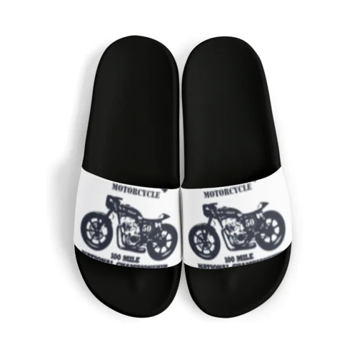 武骨なバイクデザイン Sandals