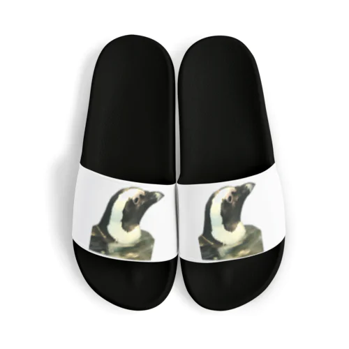 右向きペンギン Sandals