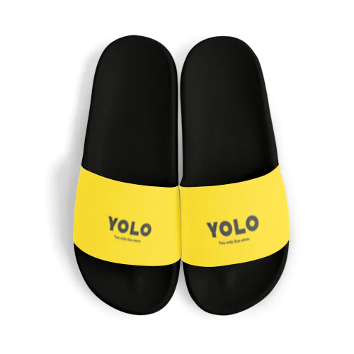 YOLO SMILE Sandals