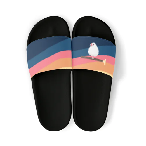 そろそろ文鳥が寝ます Sandals