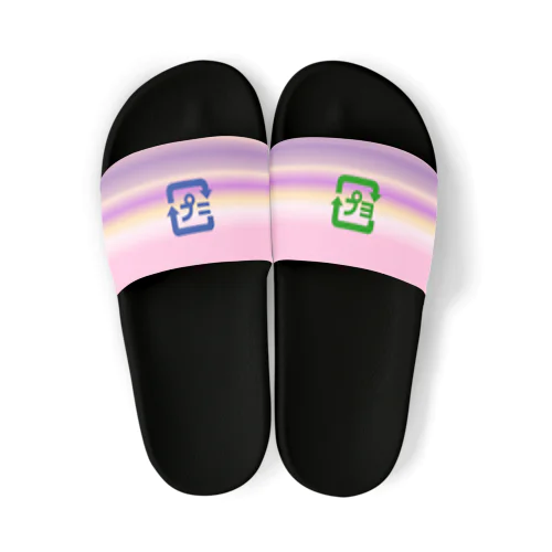 ぷに＆ぷよ（ピンク） Sandals