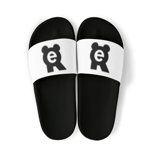 れぷロゴ(黒) サンダル Sandals