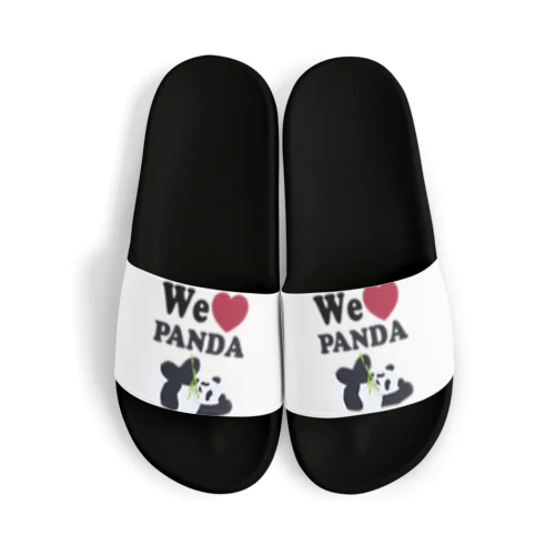 we love パンダ Sandals