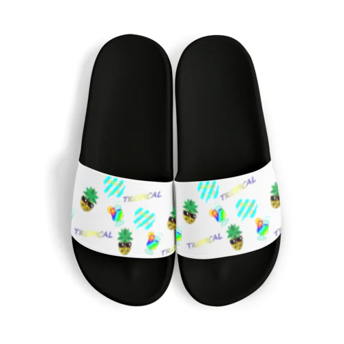 トロピカル＆パイナップル🍍 Sandals