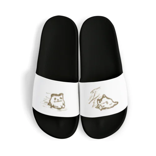 くずれかけプリン Sandals