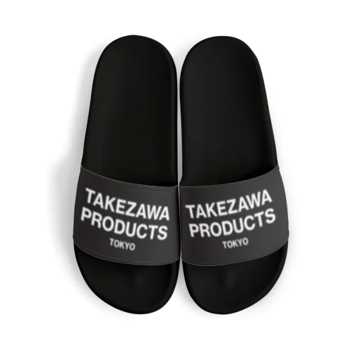 TAKEZAWA LOGO SANDALS Sandals