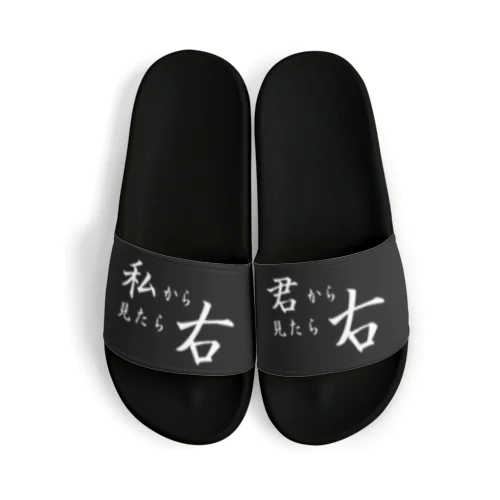 右サンダル Sandals