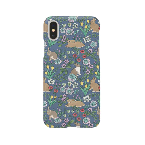 うさぎさんと早春の花 Smartphone Case