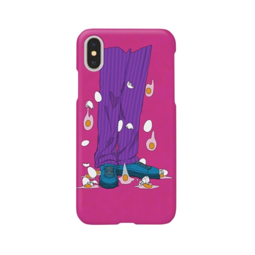 生卵とスニーカー/足元シリーズ Smartphone Case