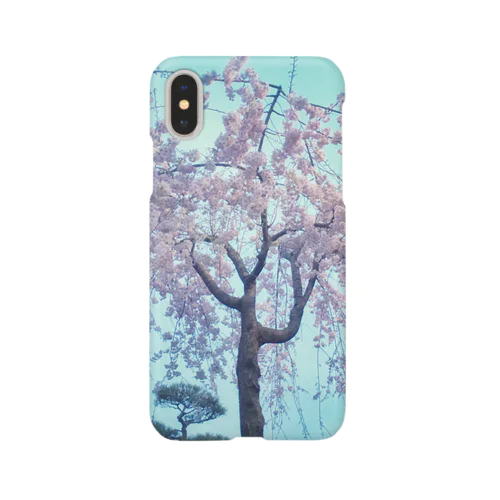 枝垂れ桜 スマホケース