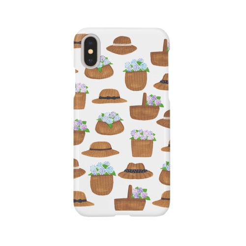 紫陽花と麦わら帽子 Smartphone Case