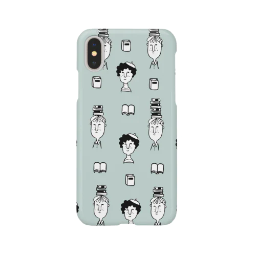 モーガンとエミリーと本 Smartphone Case