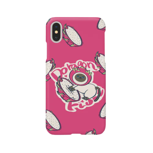 フルーティーキャット　Doragon fruit Smartphone Case