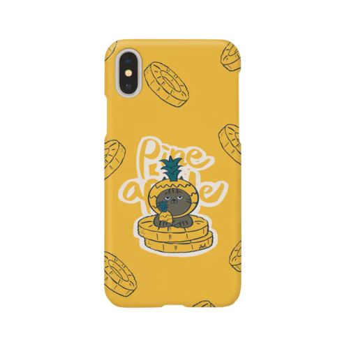 フルーティーキャット　Pineapple Smartphone Case