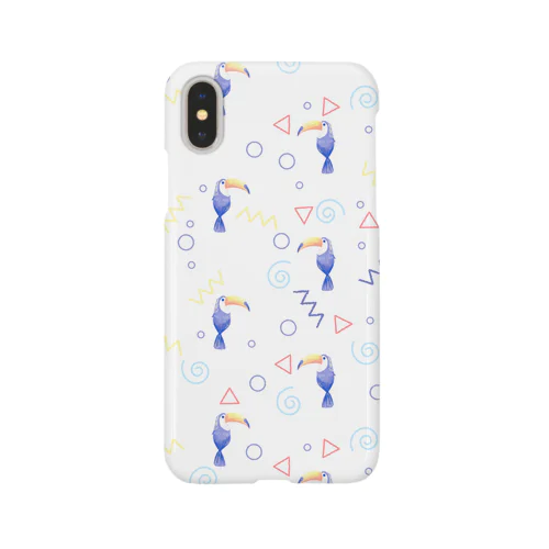 トロピカルバード(white) Smartphone Case